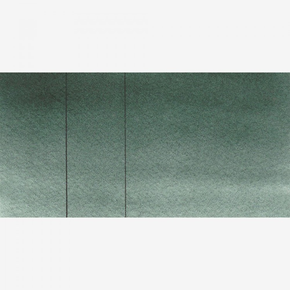 Краски акварельные "Aquarius", 409 перилен зелёный, кювета - 2