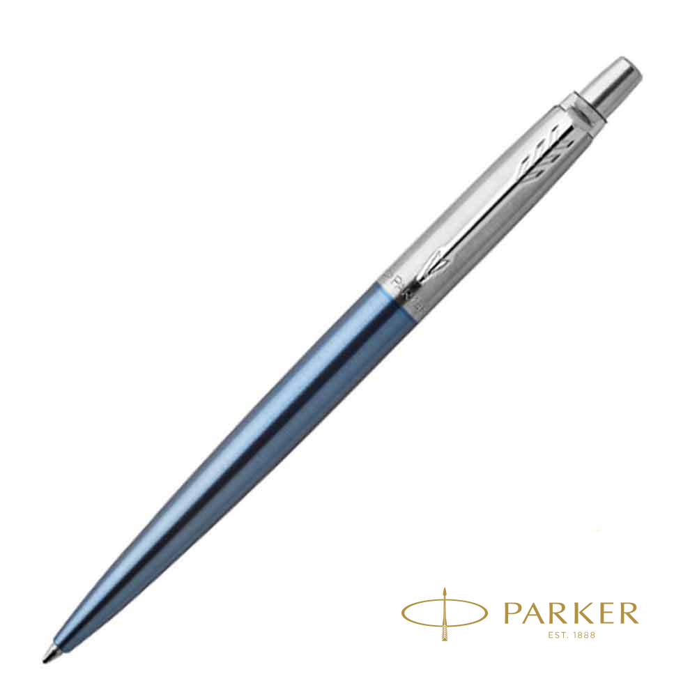 Ручка шариковая автоматическая «Parker Jotter Waterloo Blue CT»
