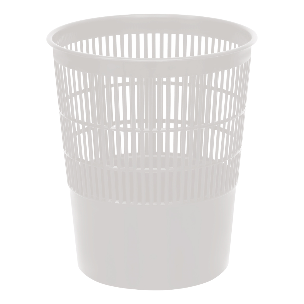 Урна для бумаг "Стамм", 14 л, белый