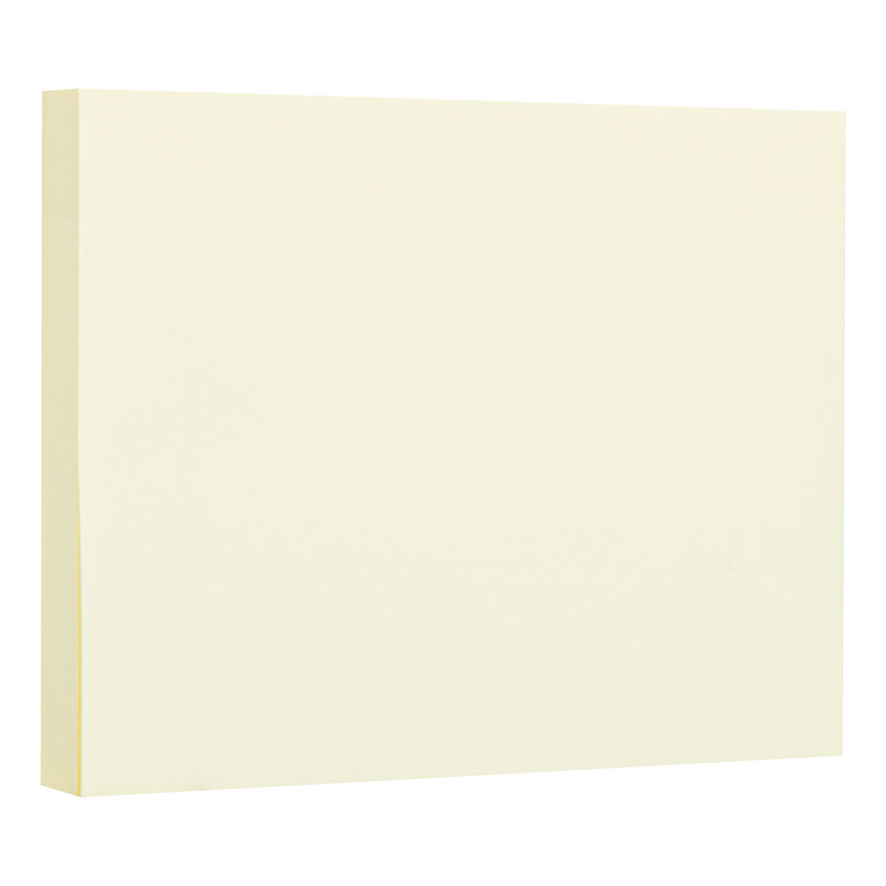 Бумага для заметок на клейкой основе "Deli", 76x101 мм, 100 листов, желтый - 2