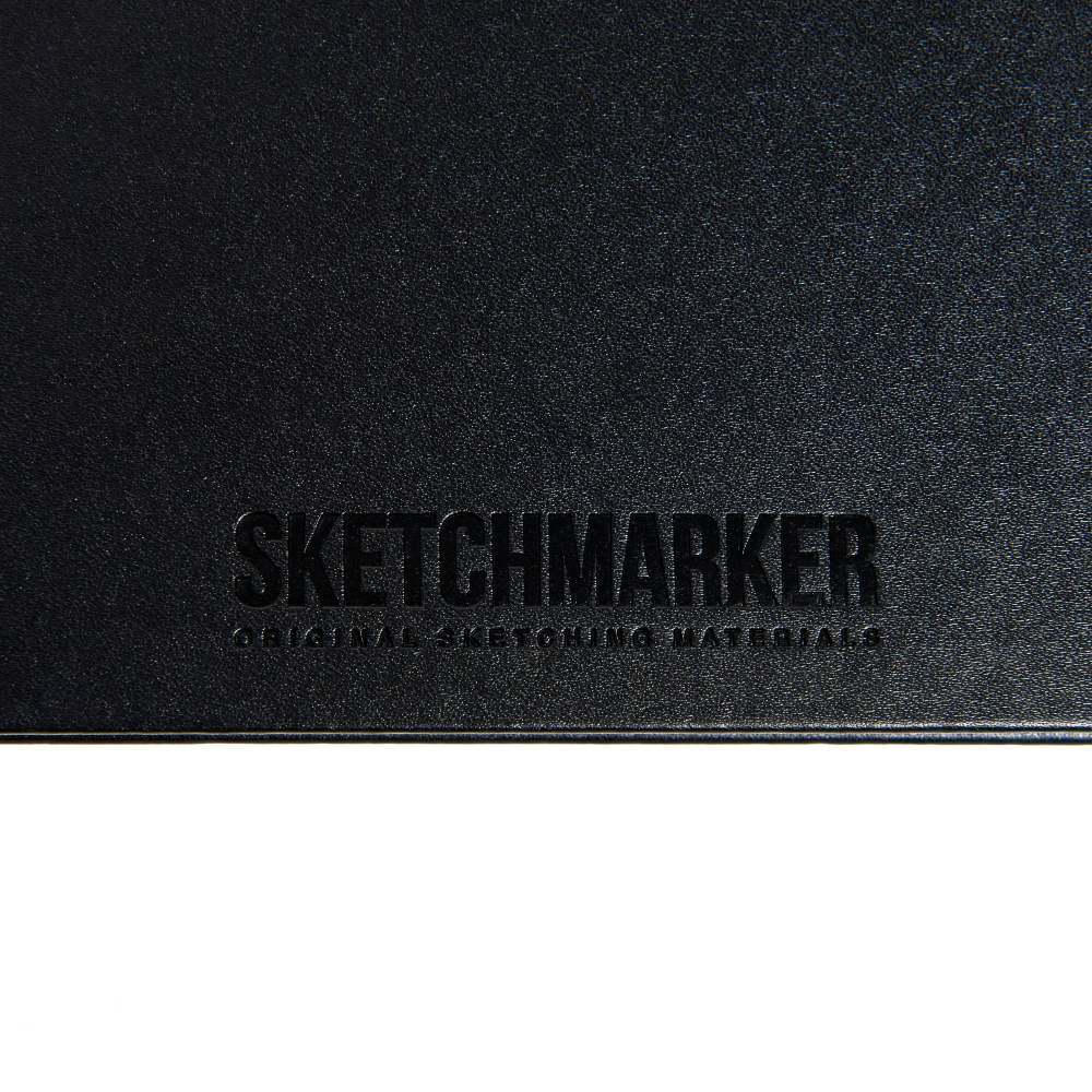 Скетчбук "Волнение", Валерий Шкарубо, 13x21 см, 80 листов, нелинованный, черный - 7