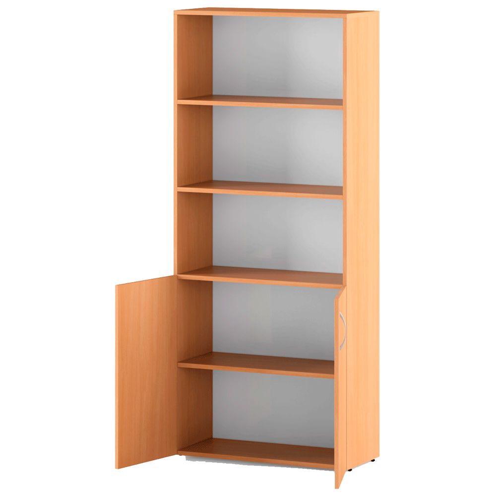 Коллекция Столица шкаф для документов С-215.522, 800х355х1880 мм, бук