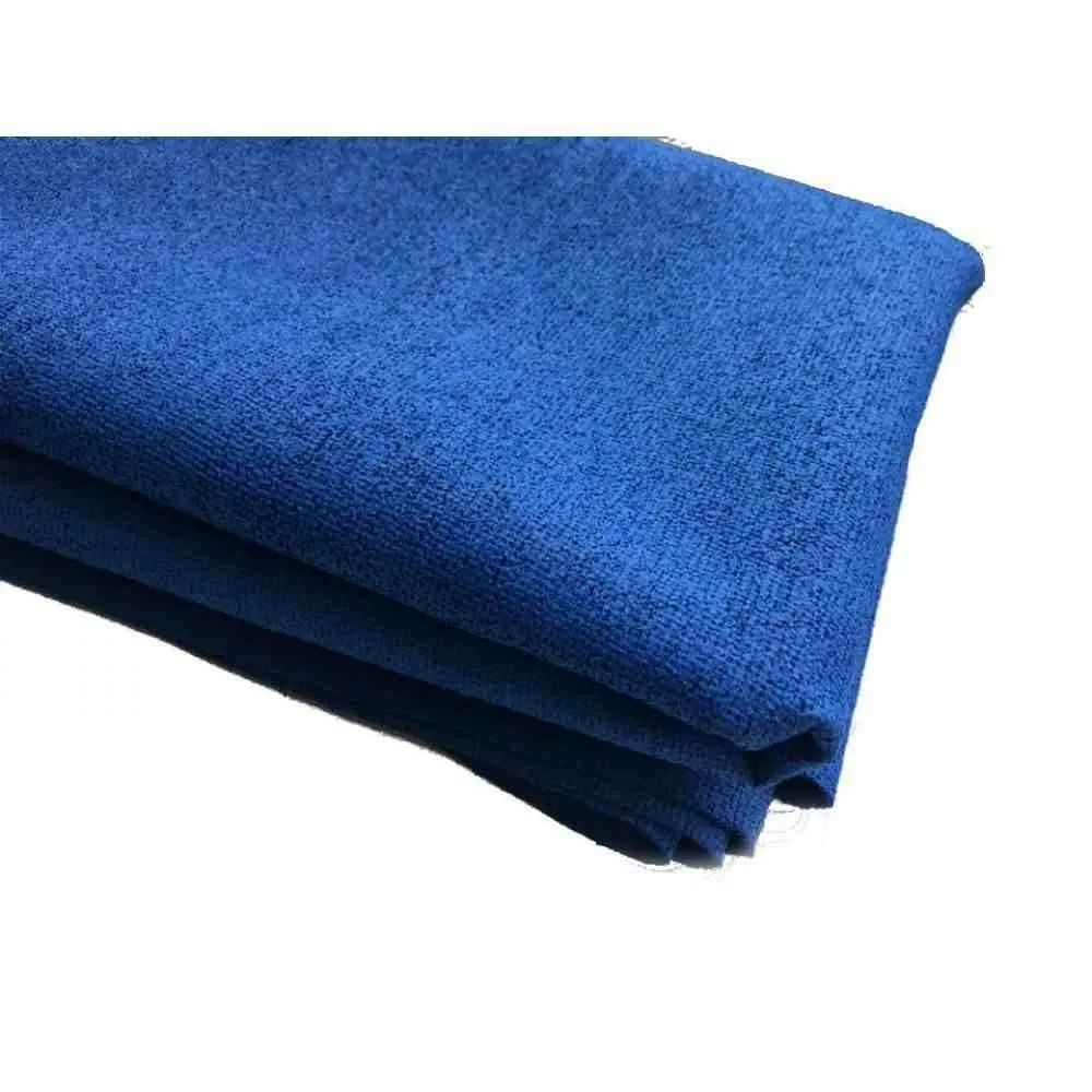 Салфетка из микроволокна прорезиненная, 250г/м2, 30х30см, 2шт/упак, синий - 2