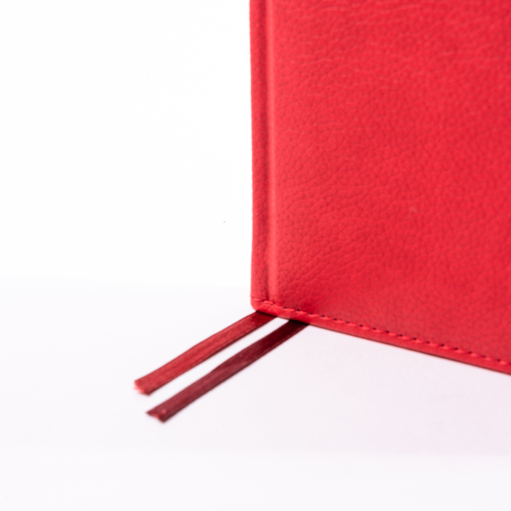 Ежедневник недатированный Acar "Nanda", A5, 272 страницы, красный - 3