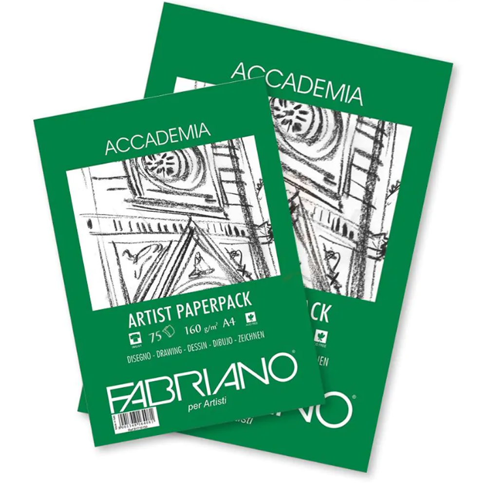 Блок бумаги для рисования "Fabriano. Art pack", А3, 160 г/м2, 75 листов - 2