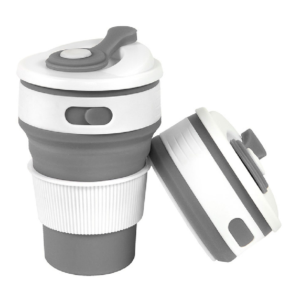 Стакан "Button", силикон, 300 мл, серый - 3