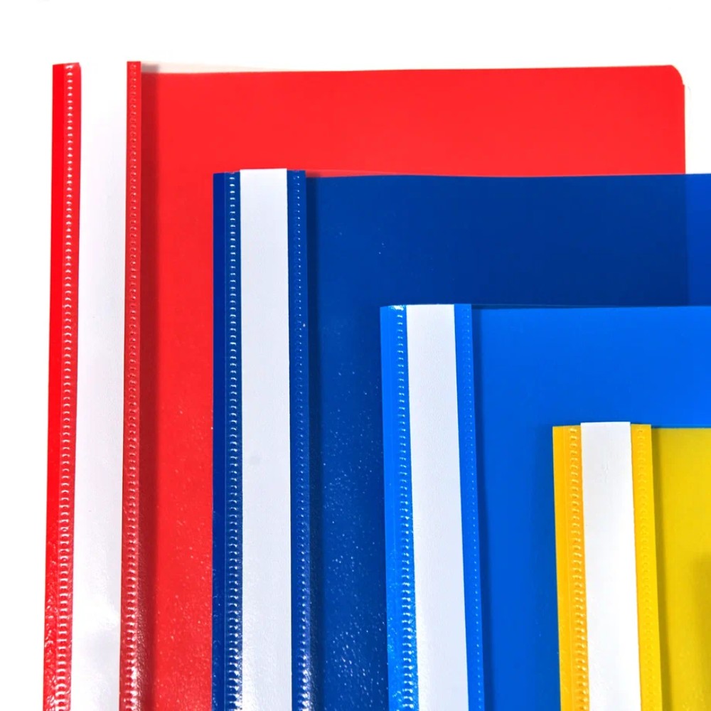 Папка-скоросшиватель "Panta Plast", А4, красный - 5