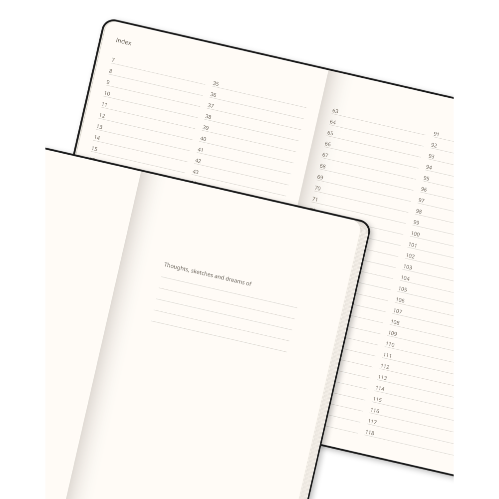 Блокнот "Shell turquoise", А5, 96 листов, голубой, срез розовый - 4