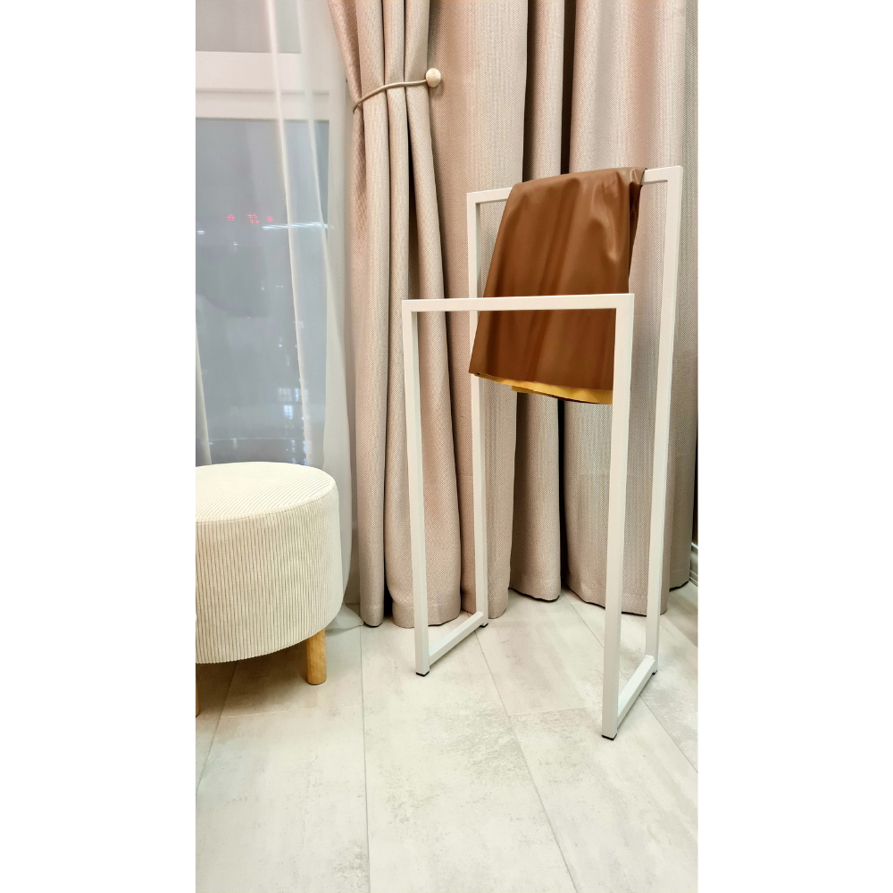 Вешалка напольная ALLERD 90 RION, белый муар - 3