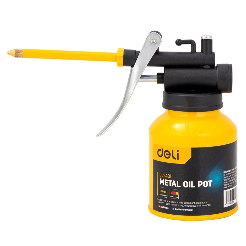 Масленка для смазки стальная Deli YS EDL2401