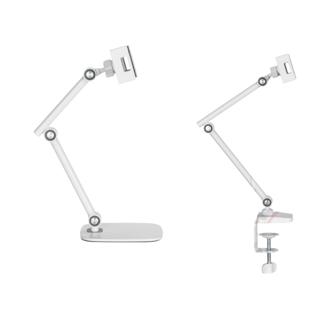 Крепление для планшета (смартфона) Tablet Clamp, белый матовый - 7