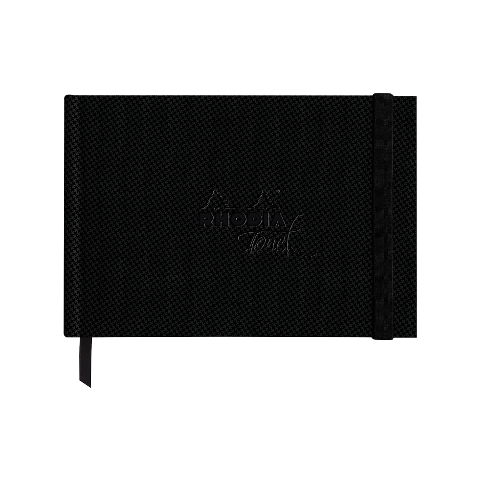 Скетчбук "Rhodia Touch", 300 г/м2, 14.8x10.5 см, 20 листов, черный