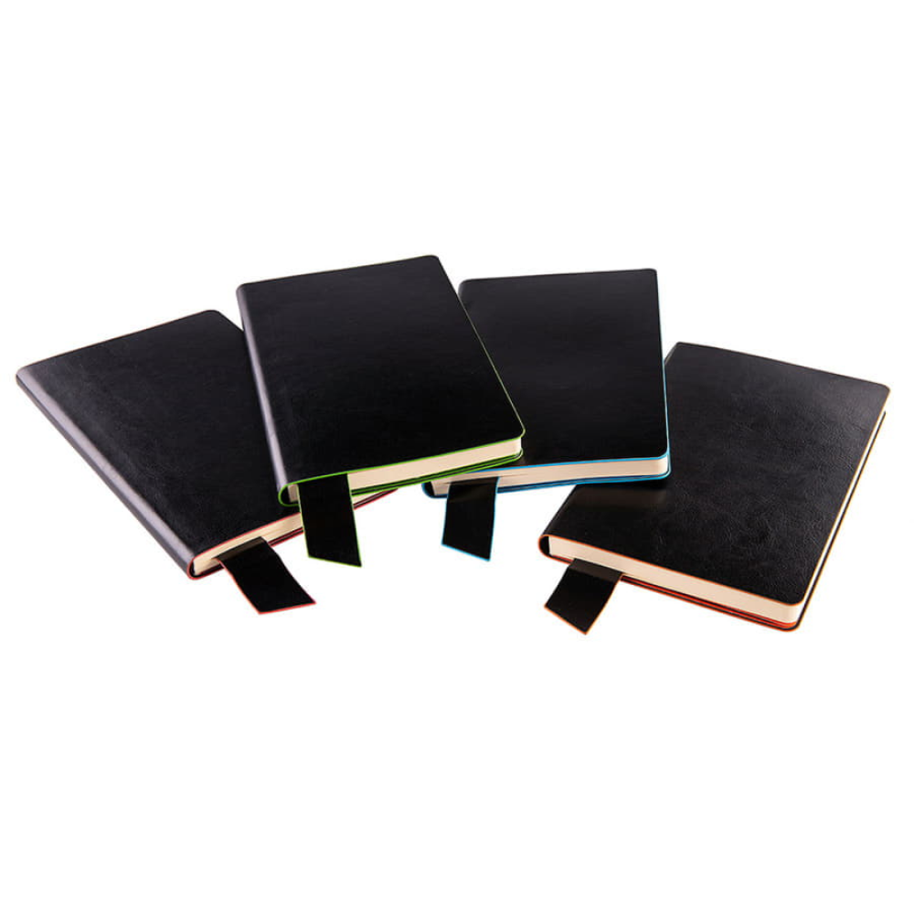 Блокнот "Trendi", А5, 128 листов, черный, красный - 11