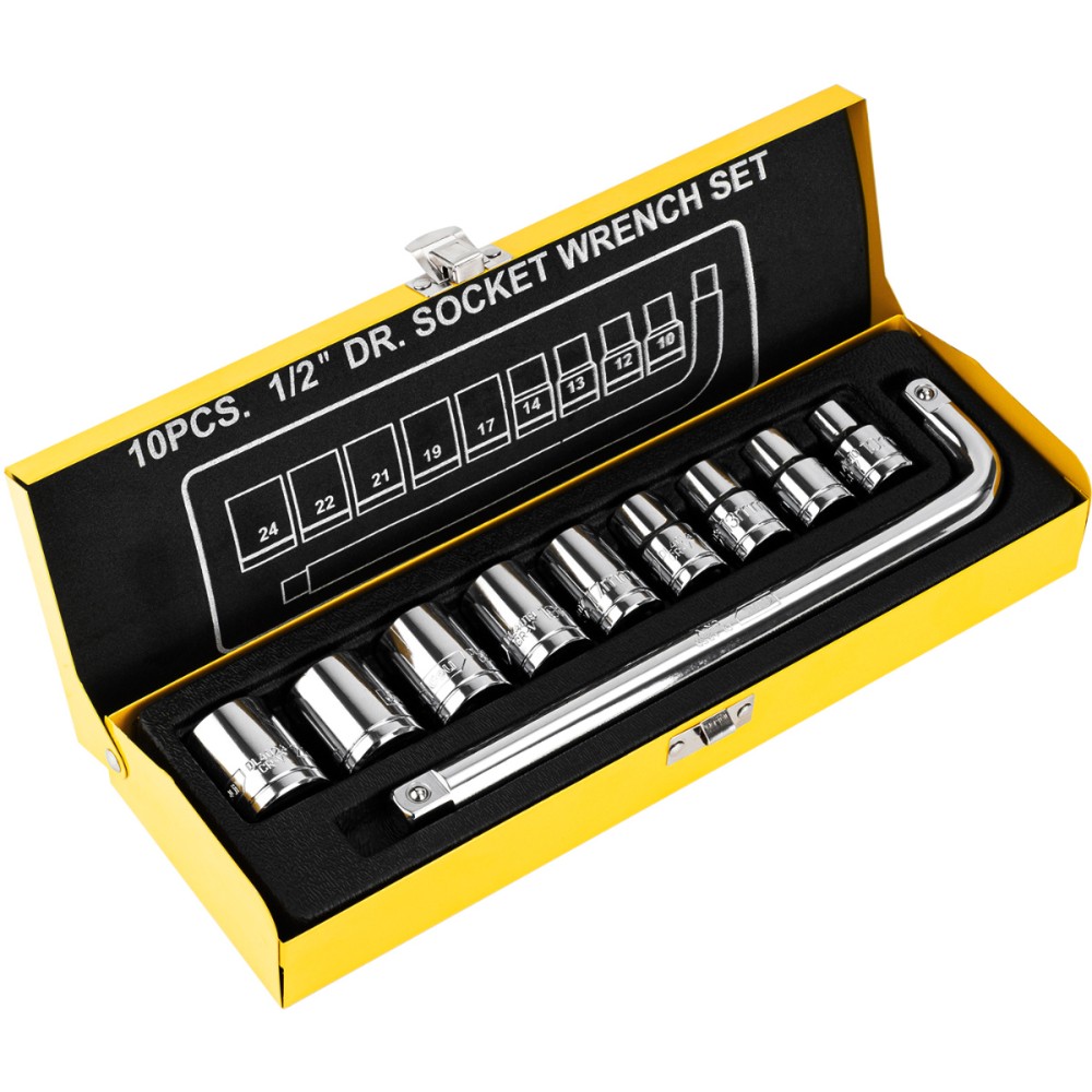 Набор головок торцевых Deli YS EDL2010T