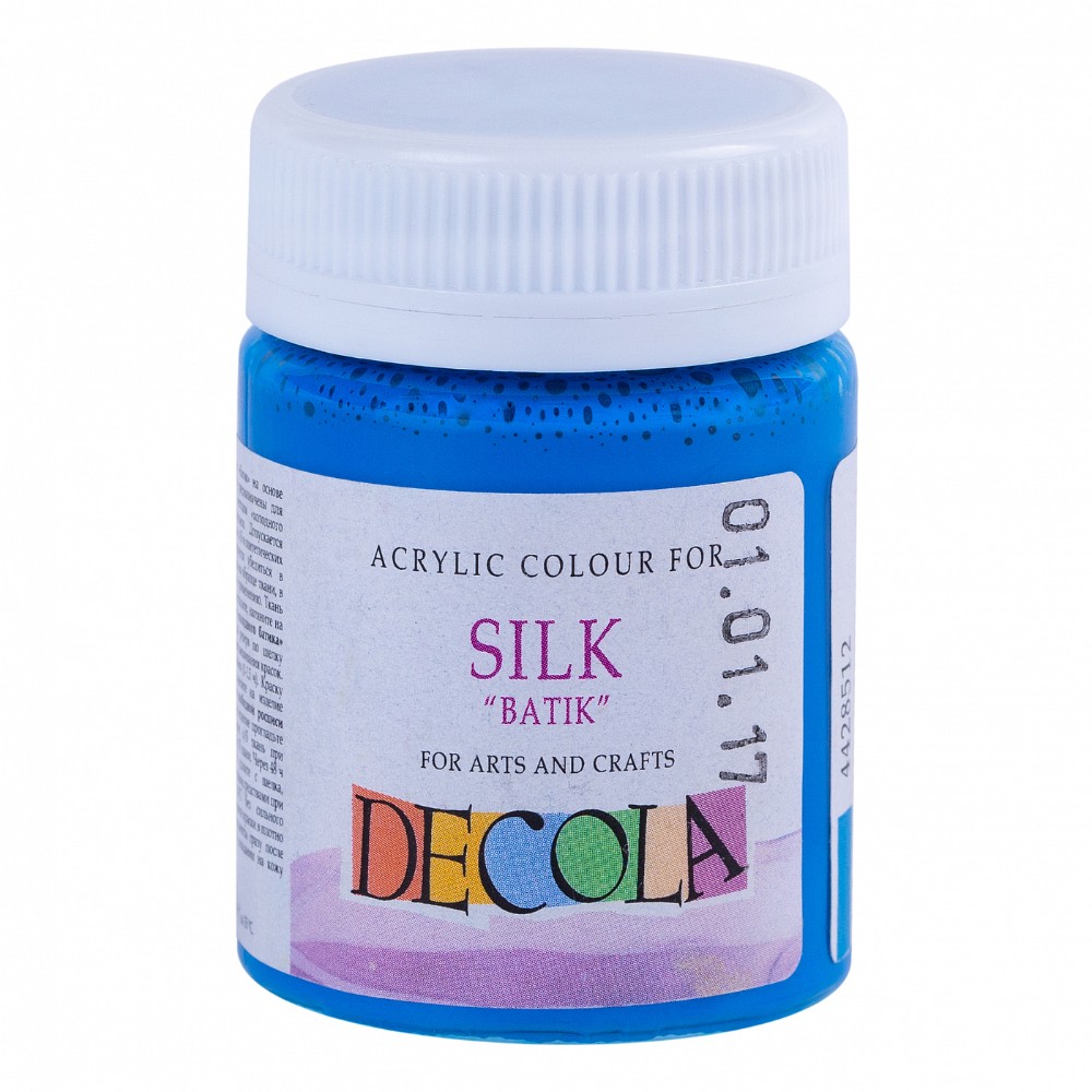 Краска акриловая по шелку перламутровая 