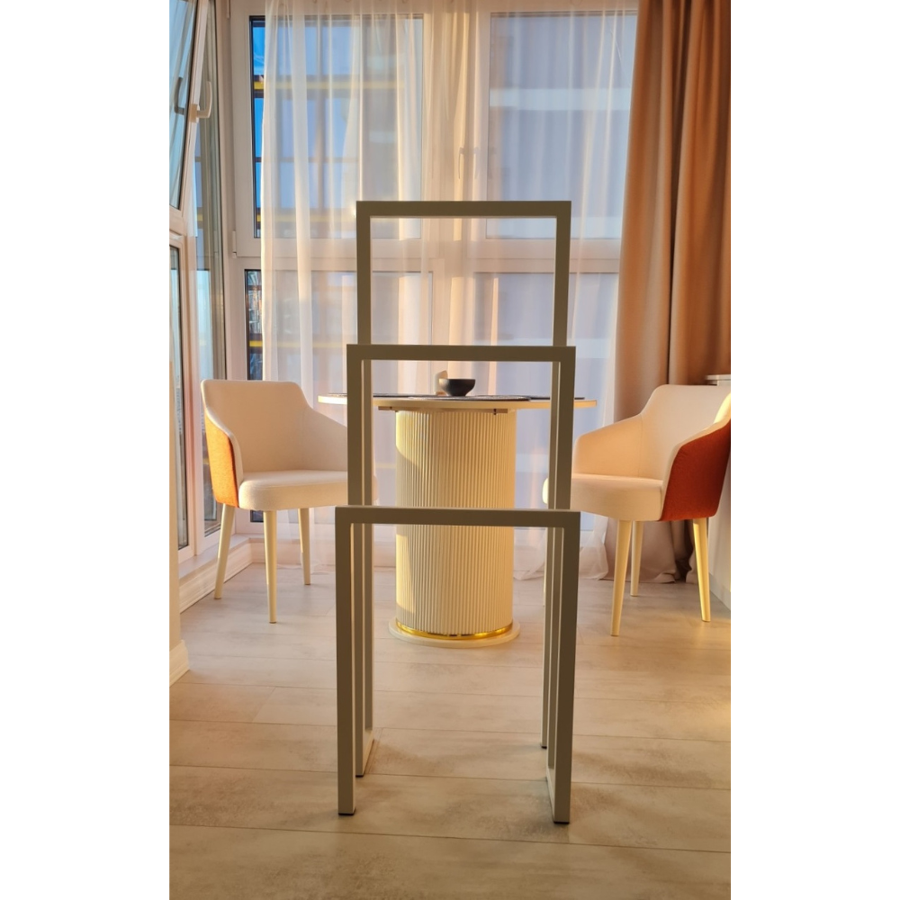 Вешалка напольная ALLERD 120 GEON, белый муар - 6