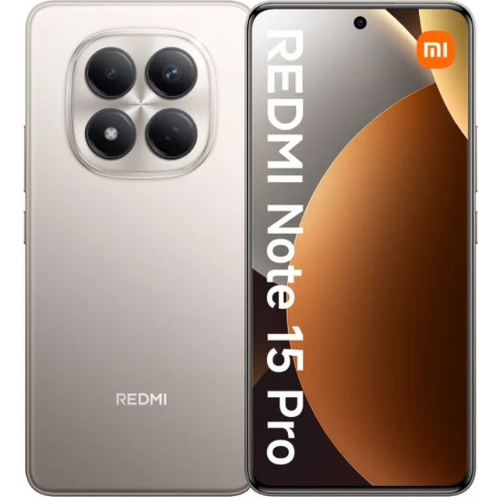 Смартфон Xiaomi REDMI Note 15 Pro, 8GB/256GB, Titanium Color, EU