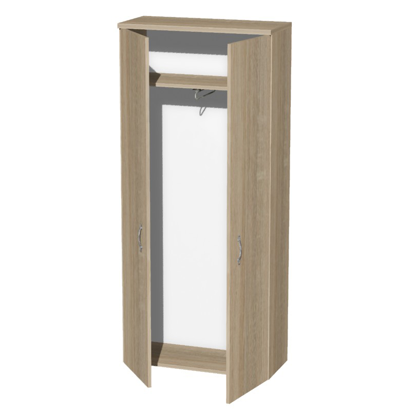 Коллекция Макси шкаф М09, 800x360x1780 мм, сонома