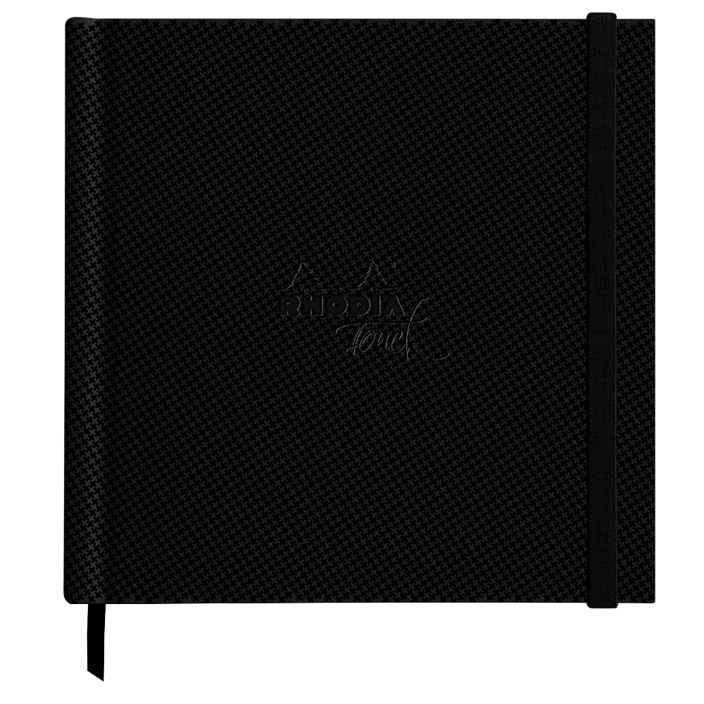 Скетчбук "Rhodia Touch", 300 г/м2, 21x21 см, 20 листов, черный