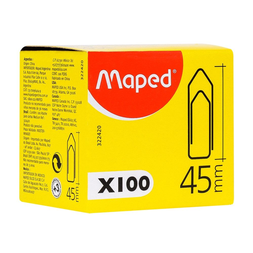Скрепки "Maped"