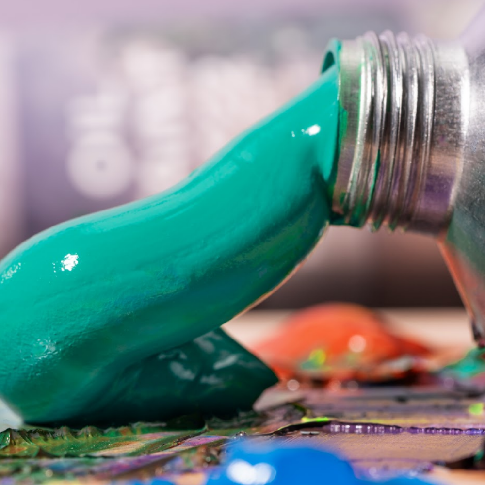 Краски масляные "HIMI.MIYA", кобальт синий, 170 мл., туба - 6