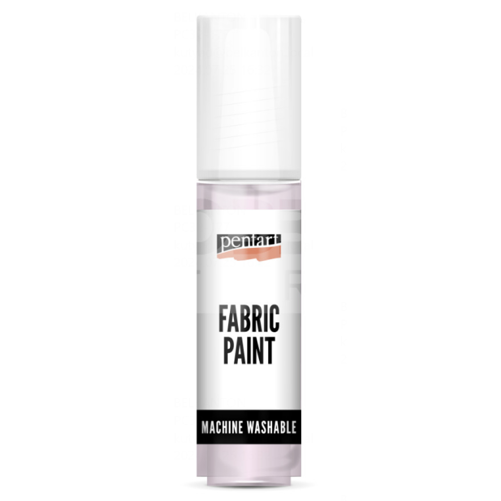 Краски для текстиля "Pentart Fabric paint", розовый, банка