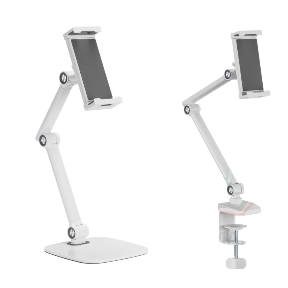 Крепление для планшета (смартфона) Tablet Clamp, белый матовый - 6
