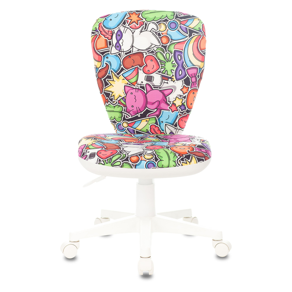 Кресло детское Бюрократ KD-W10, мультиколор