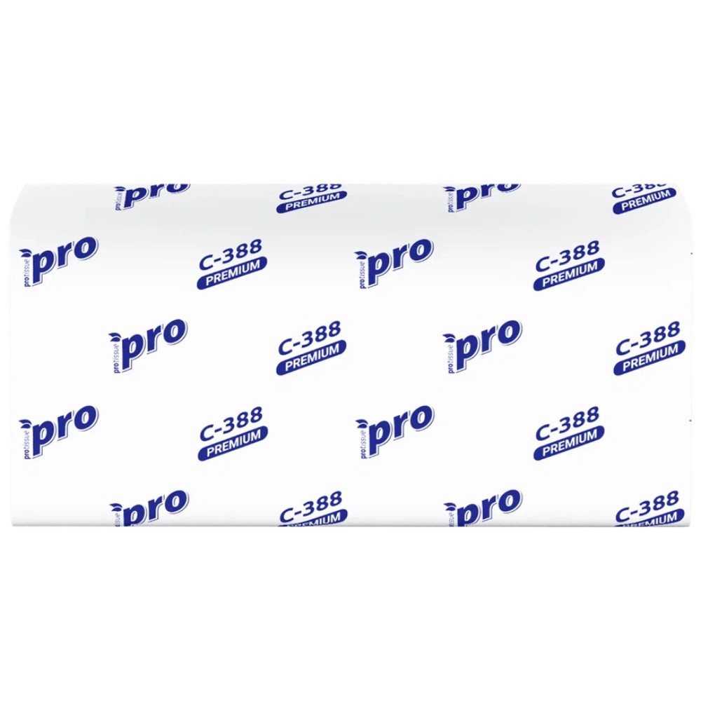 Полотенца бумажные PROtissue, V - сложение, 180 листов, 3 слоя, 100% целлюлоза - 6