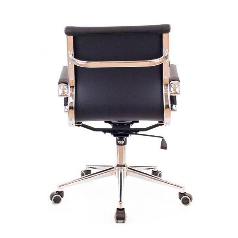 Кресло для руководителя EVERPROF "Leo", экокожа, металл, черный - 3