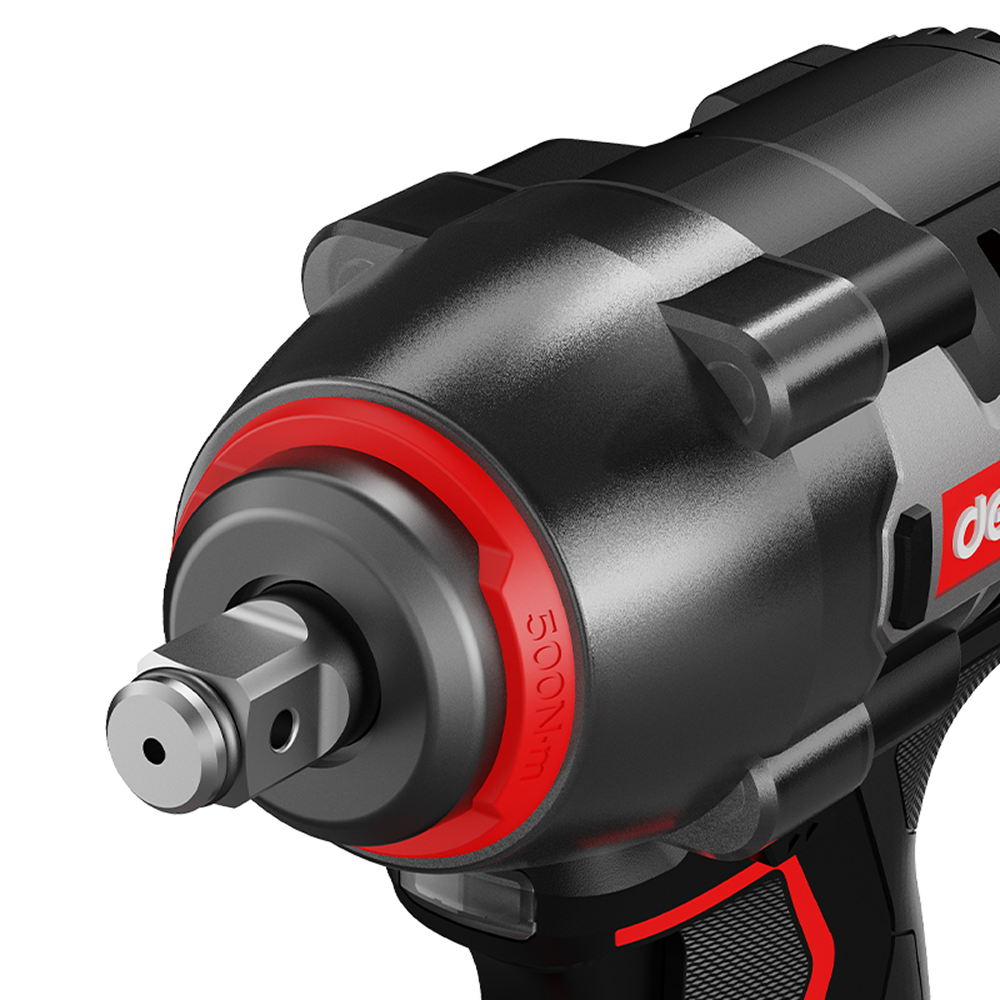 Аккумуляторный гайковерт Deli RS EDE231, 20 В, 500 Нм, 2 АКБ, 4 Ач, З/У 2А, коробка - 7