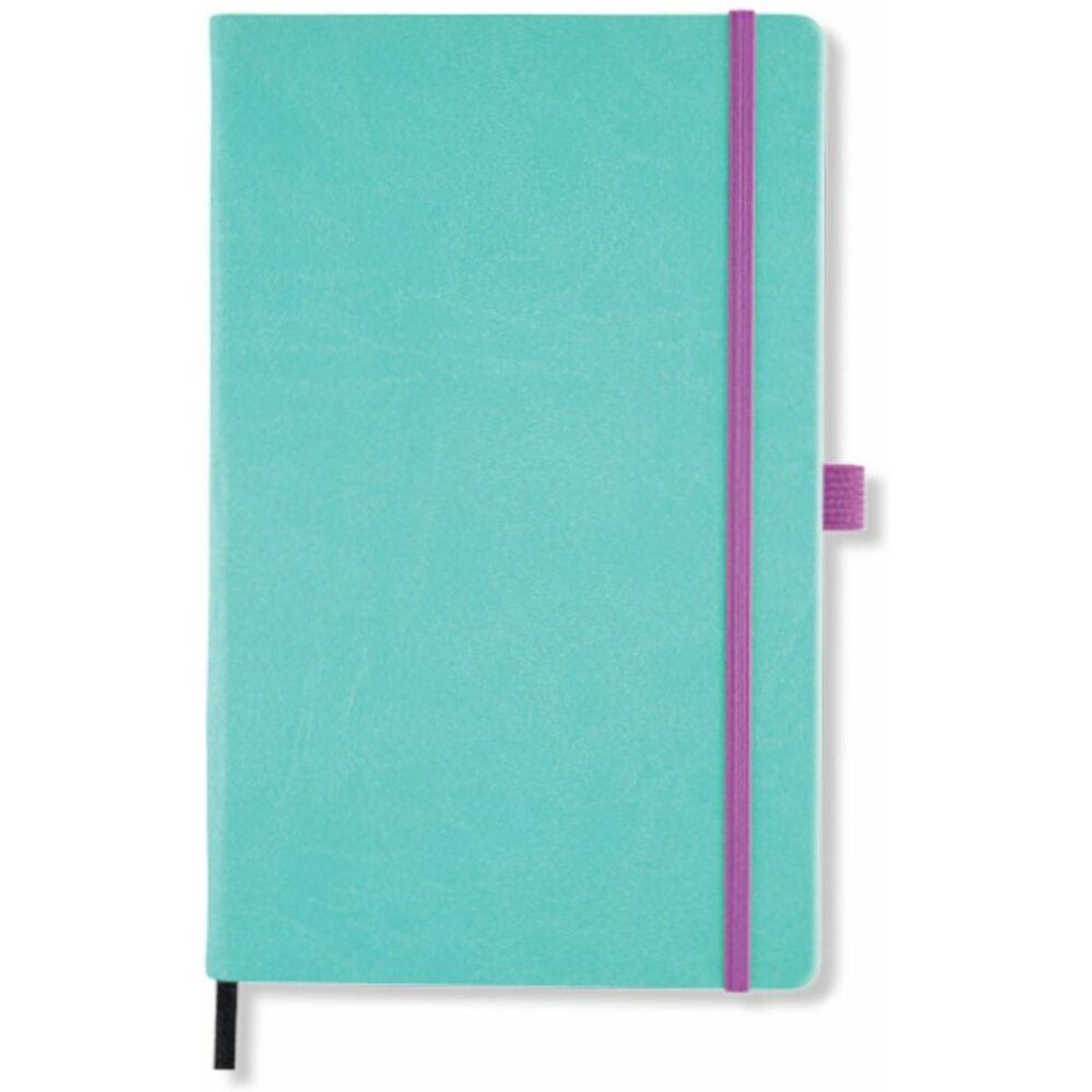 Блокнот "Aquarela Jade Green", А5, 96 листов, линейка, нефритовый зеленый