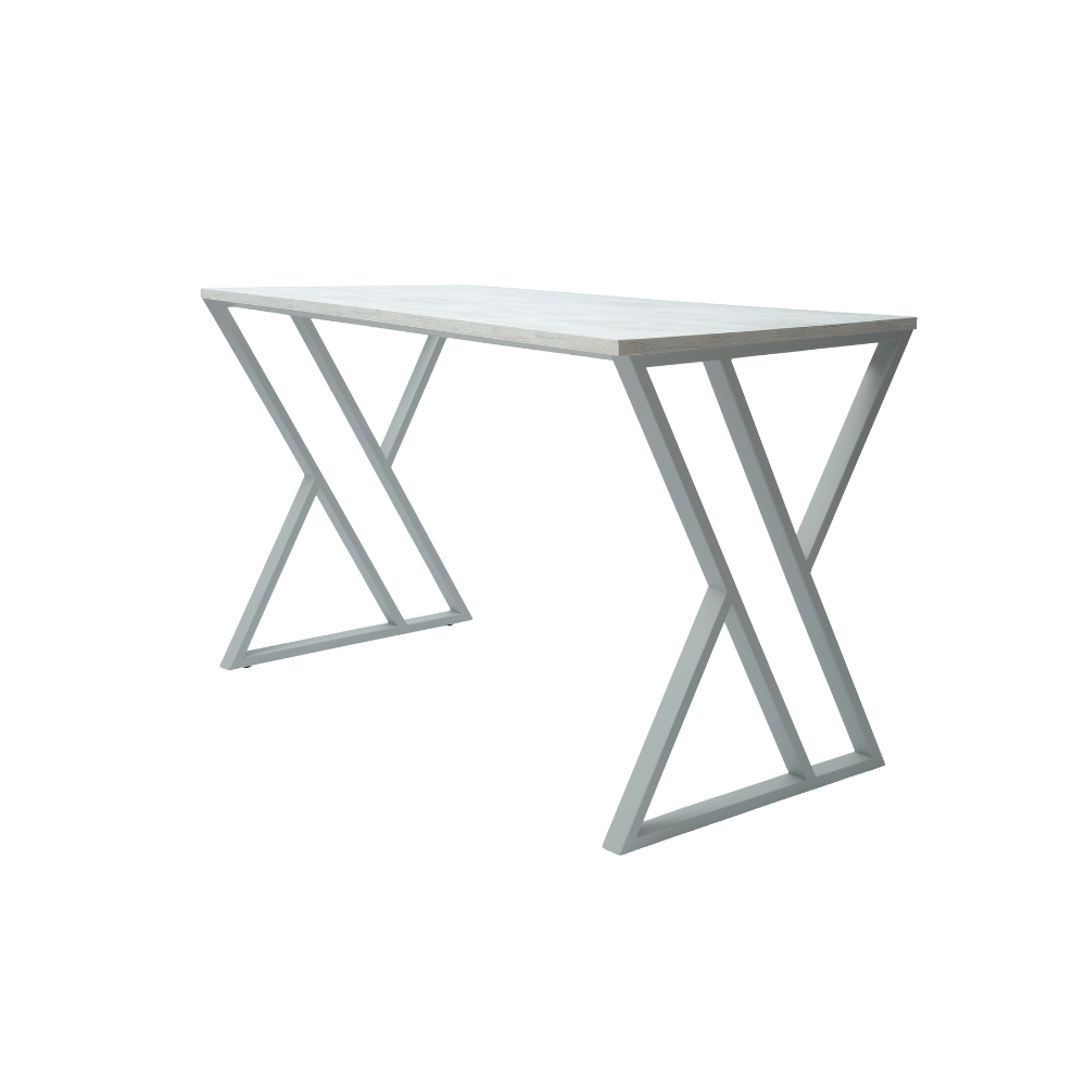 Стол письменный ALLERD GEON, белый муар, Энигма