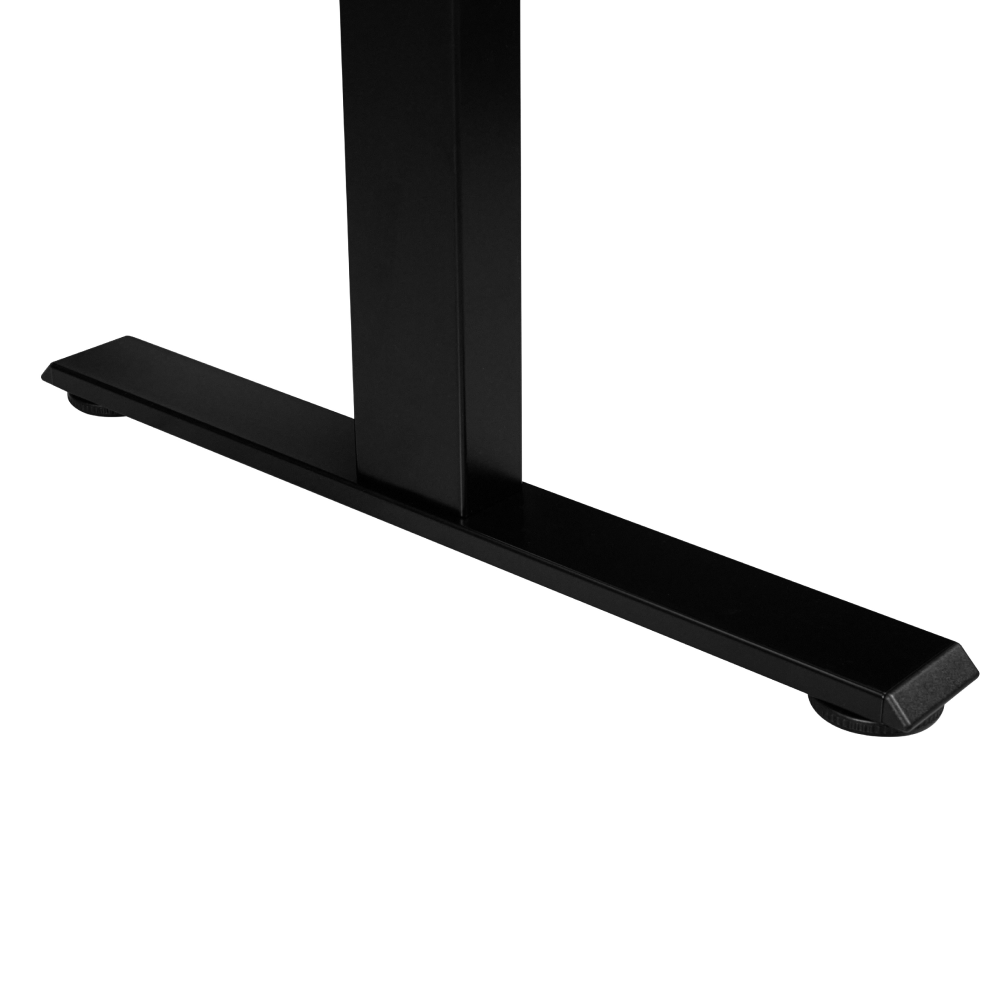 Стол с электроприводом одномоторный Fit Focus Space One (710-1200 мм), черный/Дуб Бардолино натуральный (регулируемый по высоте каркас арт. 9220295 и столешница арт. 9072452) - 5