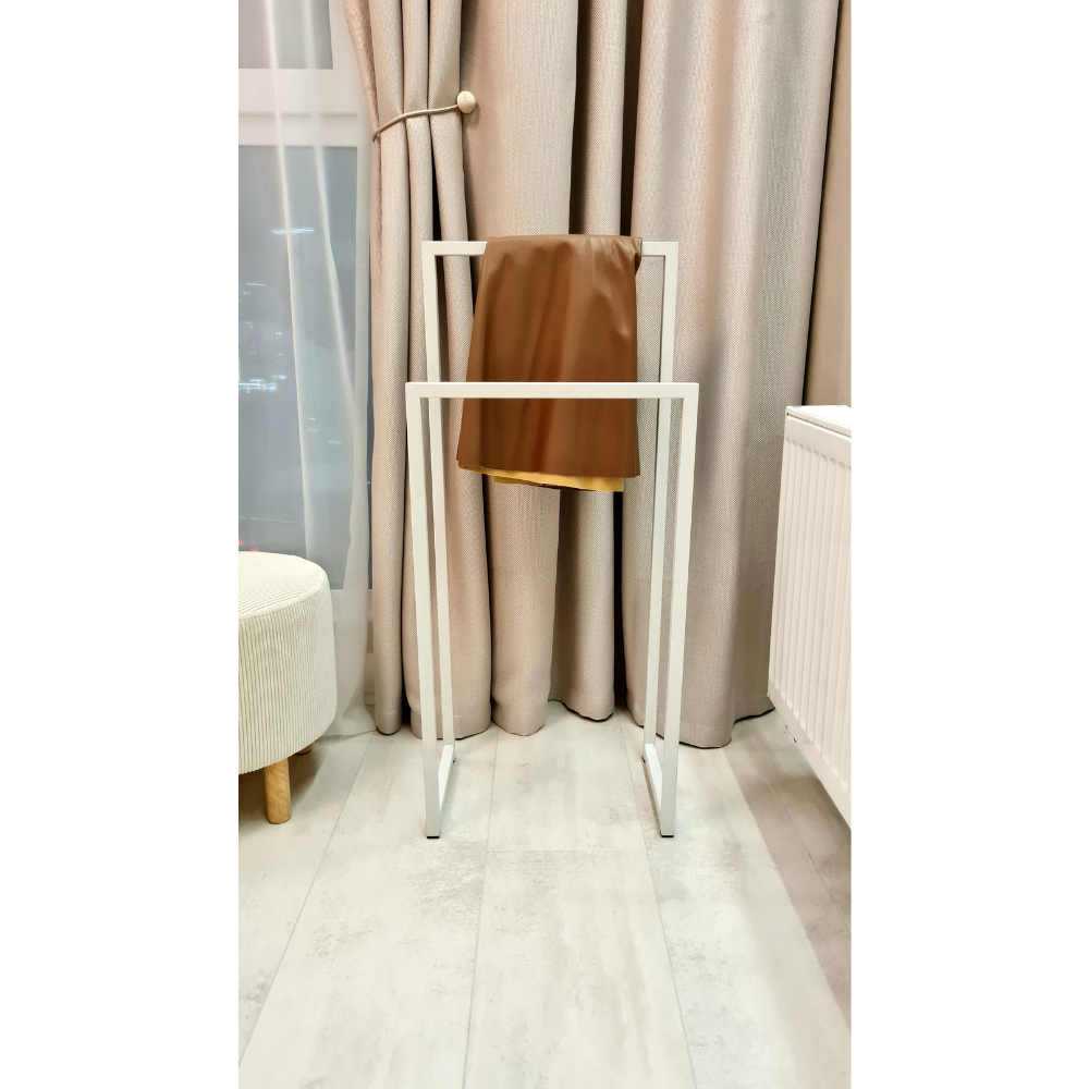 Вешалка напольная ALLERD 90 RION, белый муар - 4