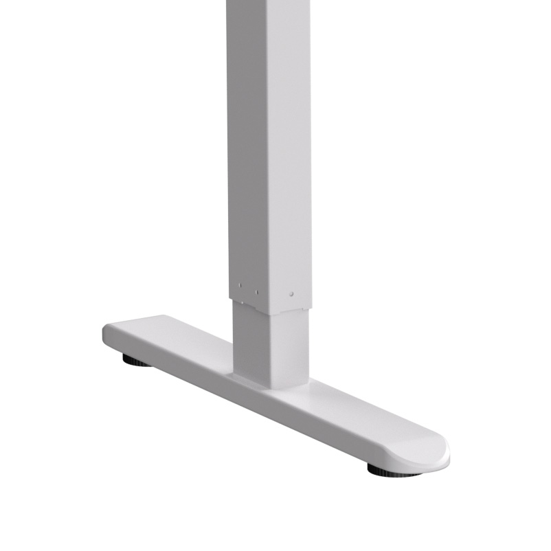 Стол с электроприводом WellDesk Basic 1200x675х18 белый/ясень шимо светлый (9191460+9197779) - 7