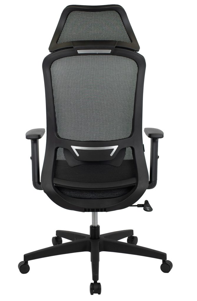 Кресло д/руководителя EVERPROF Phoenix сетка, черный, крестов. пластик - 4