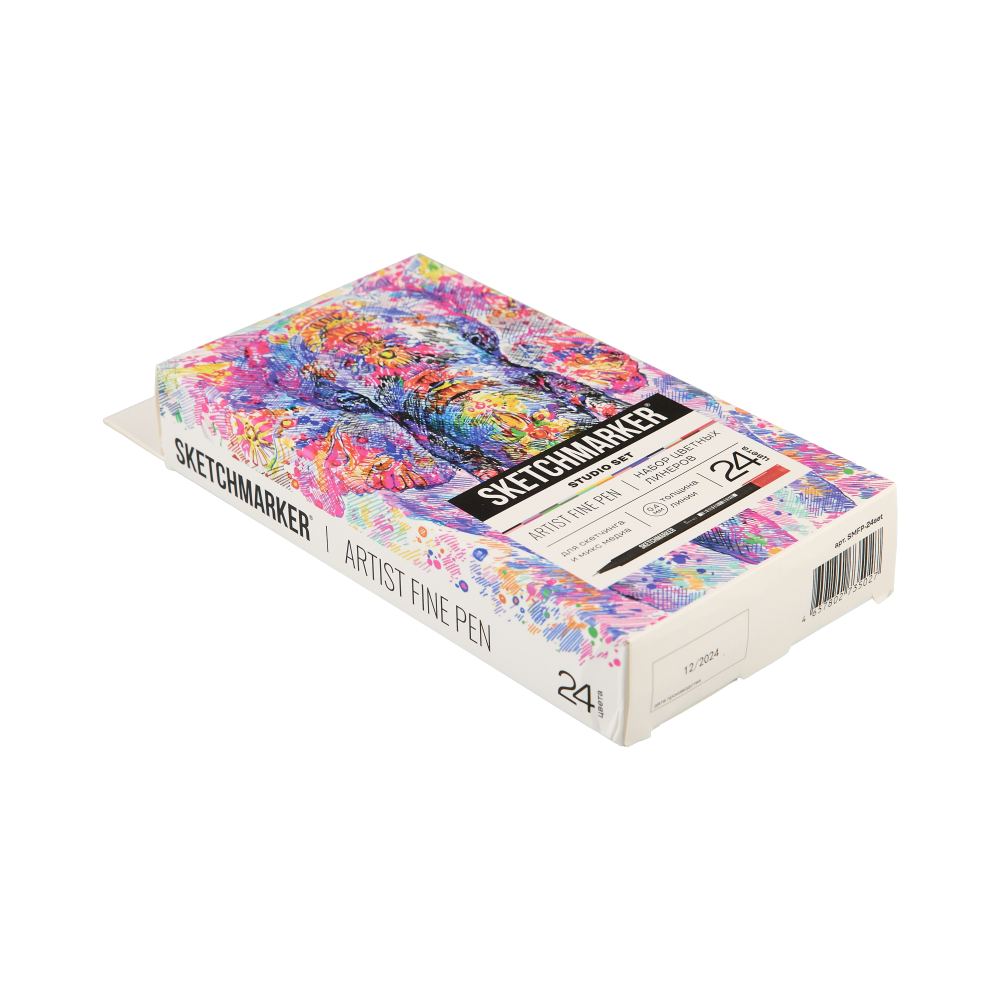 Ручка капиллярная "Sketchmarker Artist fine pen Studio", 24 шт - 8
