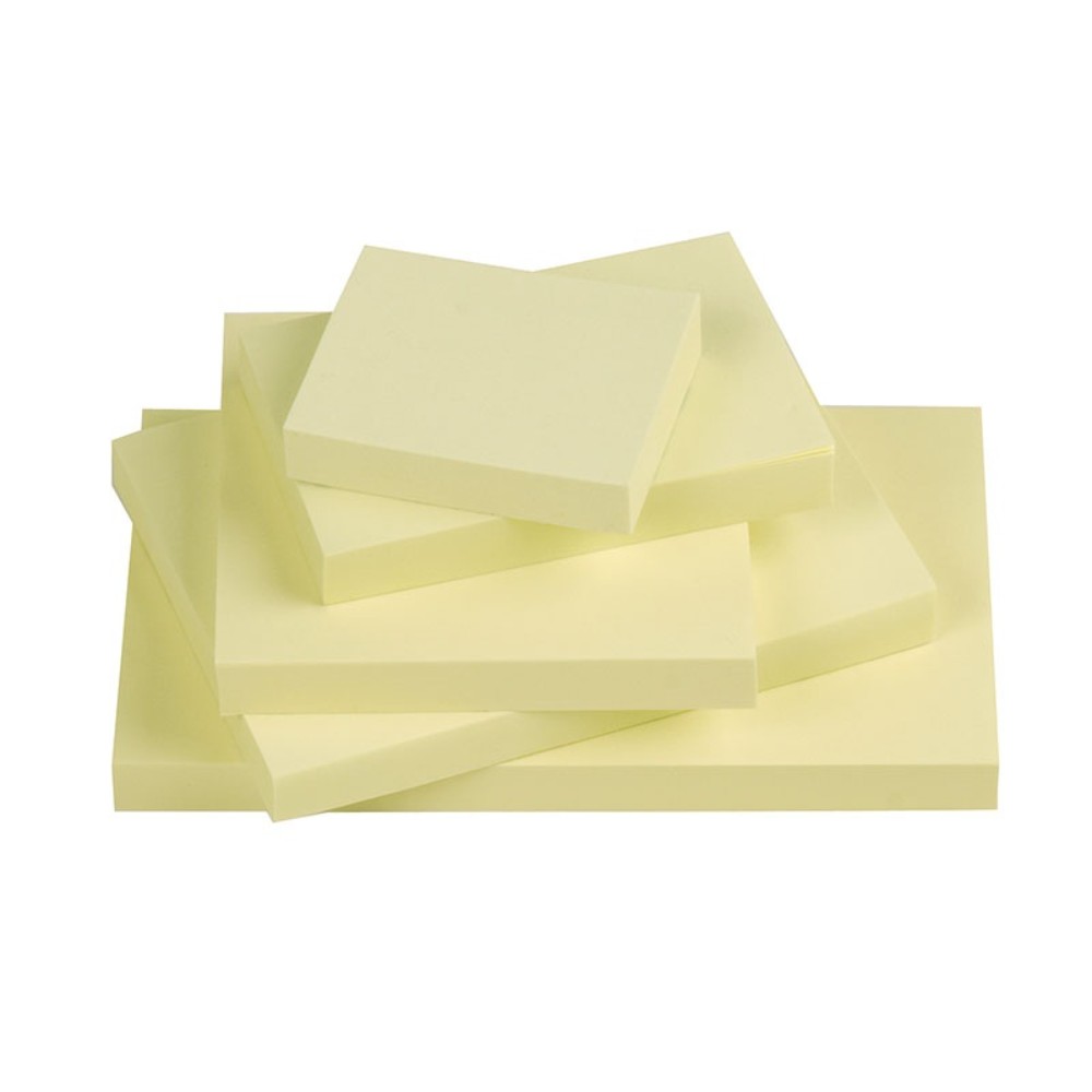 Бумага для заметок "Q-Connect", 102x76 мм, 100 листов, светло-желтый - 2