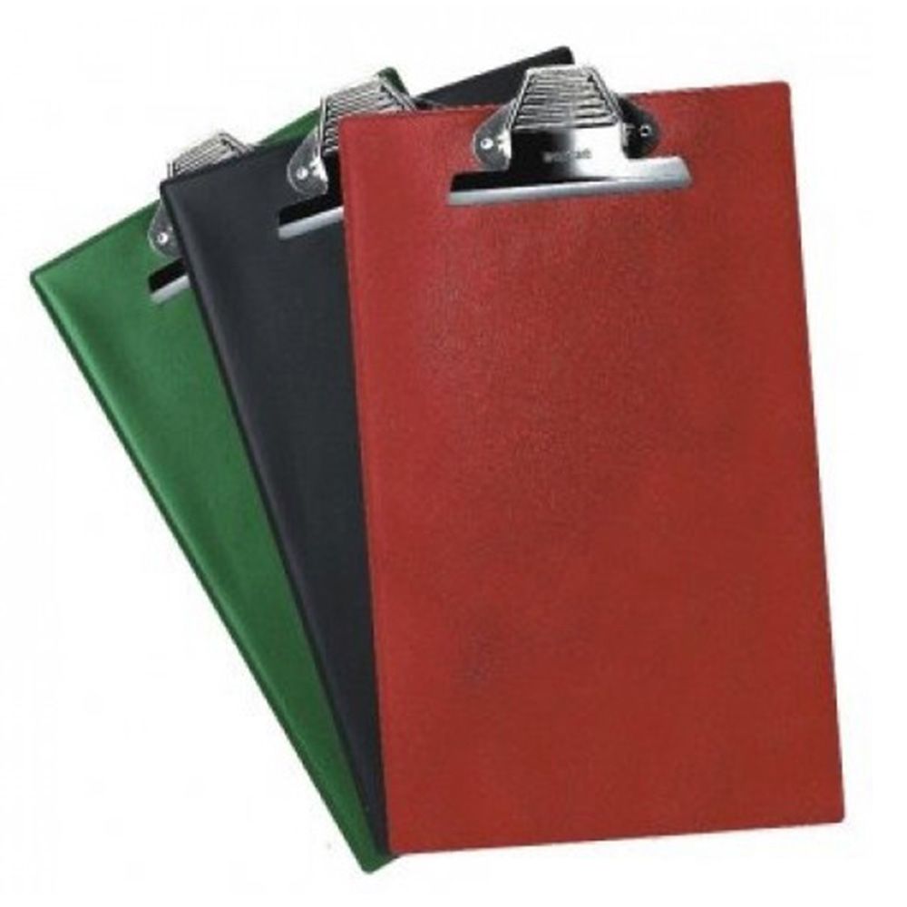 Планшет с мощным зажимом, A4, пвх, красный