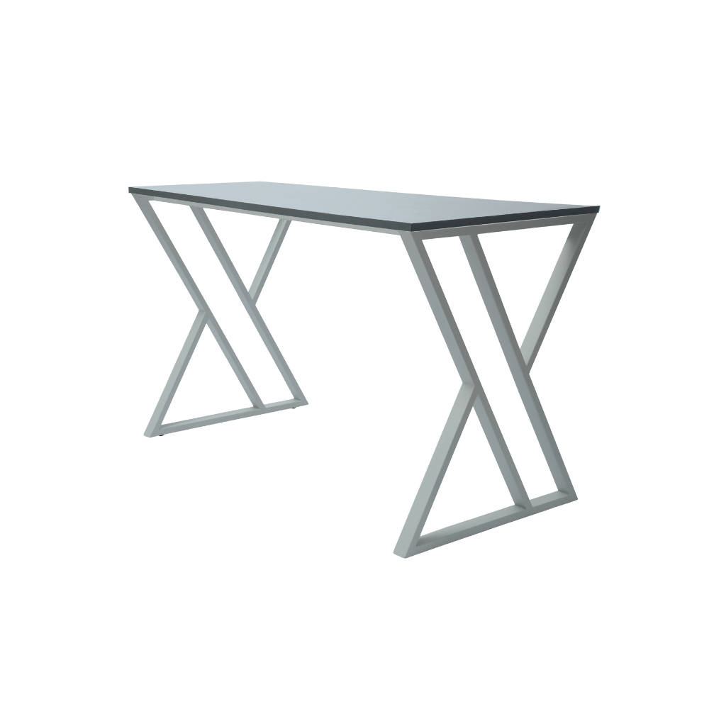 Стол письменный ALLERD GEON, белый муар, Металл Бруклин