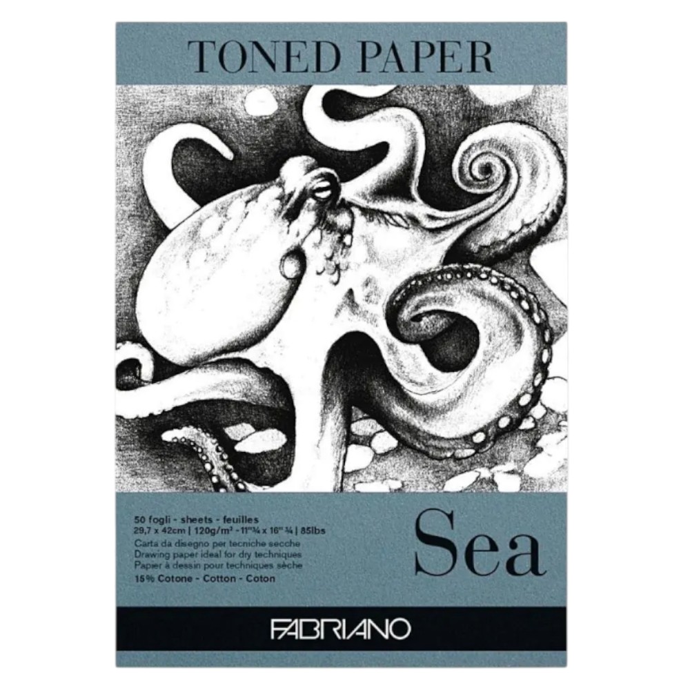 Блок бумаги для рисования "Fabriano. Sea"
