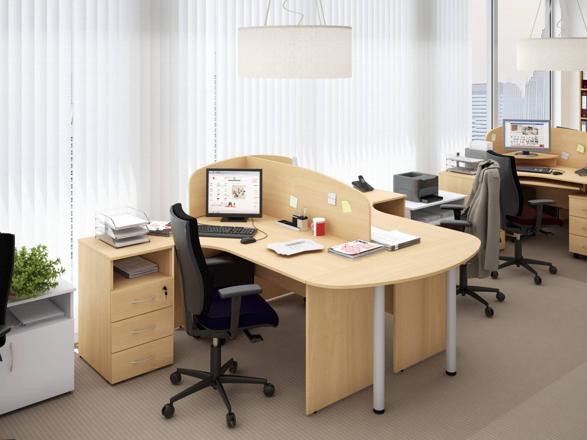 Коллекция Столица стеллаж угловой С-313, 334х334х1147 мм, дуб сонома - 5