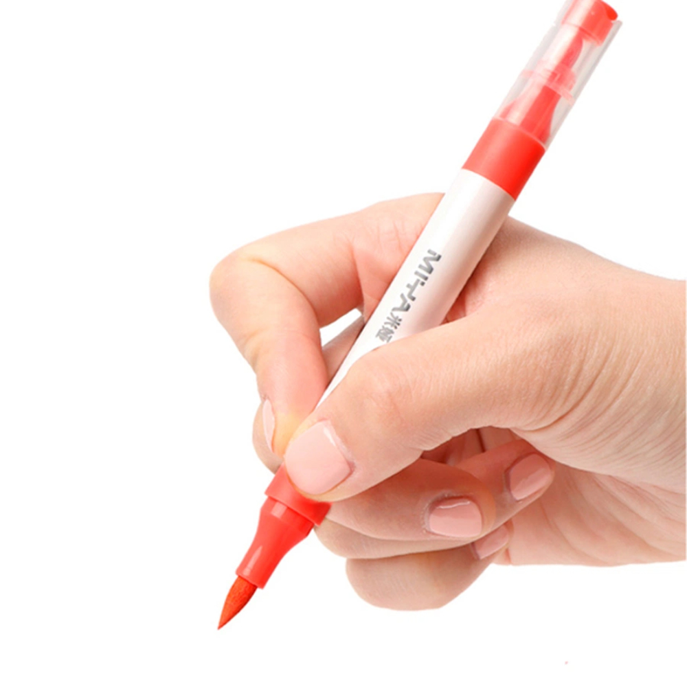 Маркеры художественные двухсторонние "Himi Miya", акриловые, набор, 36 цветов - 3