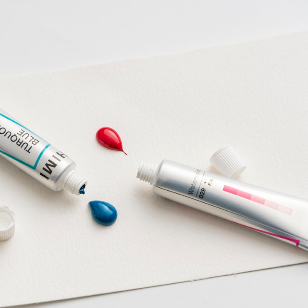 Краски акварельные "Himi Miya", 18 цветов, тубы - 9