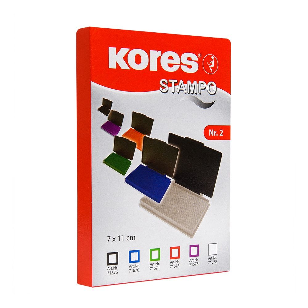 Штемпельная подушка с пластиковой крышкой