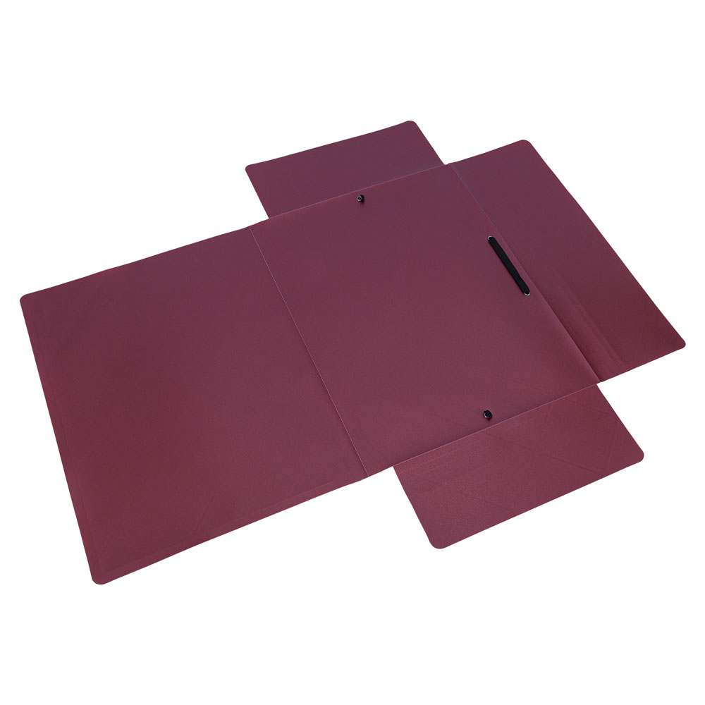 Папка на резинках "Deli", A4, 15 мм, пластик, ассорти