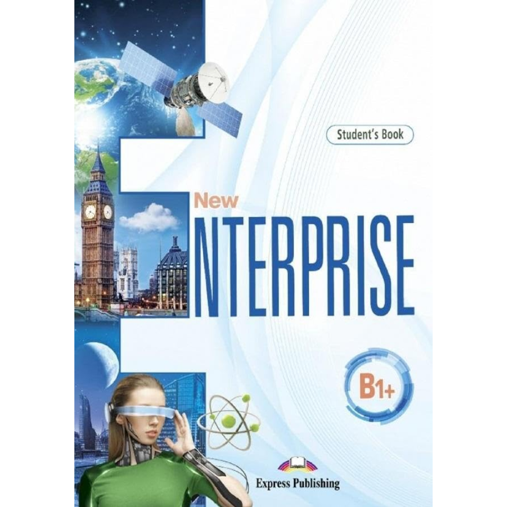 Книга "New Enterprise. B1+. Student's Book with DigiBooks App"