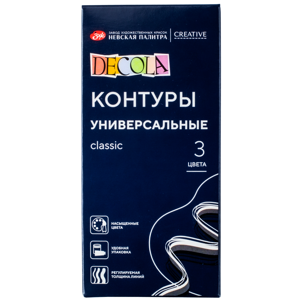 Контур акриловый универсальный "Декола classic"