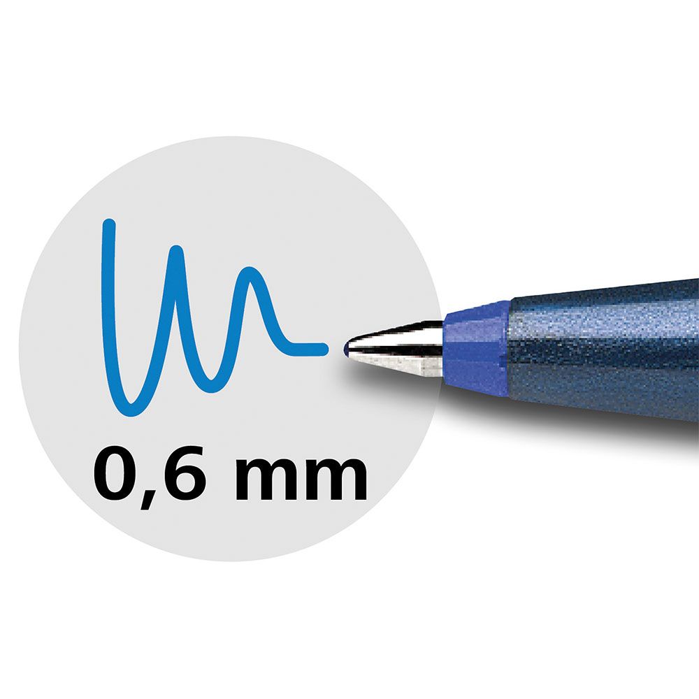Ручка-роллер "Schneider Topball 857", 0.6 мм, синий, стерж. синий - 7